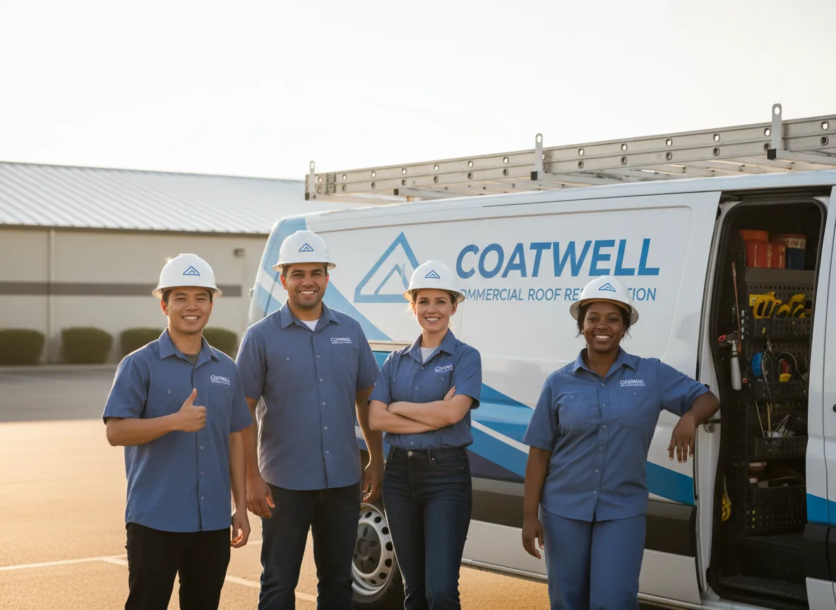 Commercial roof coating company in Reston, VA